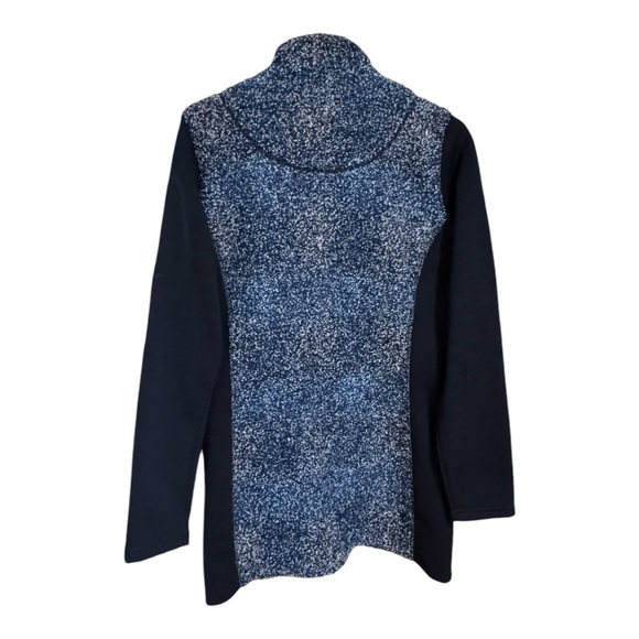 Title Nine Jacket Womens Full Zip Fleece‎ Stretch Long Sleeve Navy. Small. - Picture 4 of 6